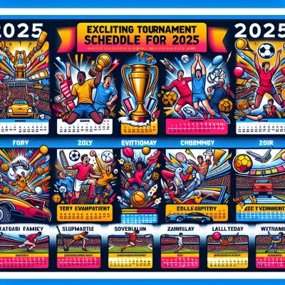 Betist Turnuva Takvimi 2025: 2025 Yılı İçin heyecan Verici Turnuva Takvimi